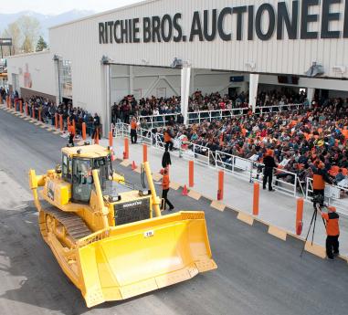 Ritchie Bros a organizat o licitatie in Spania